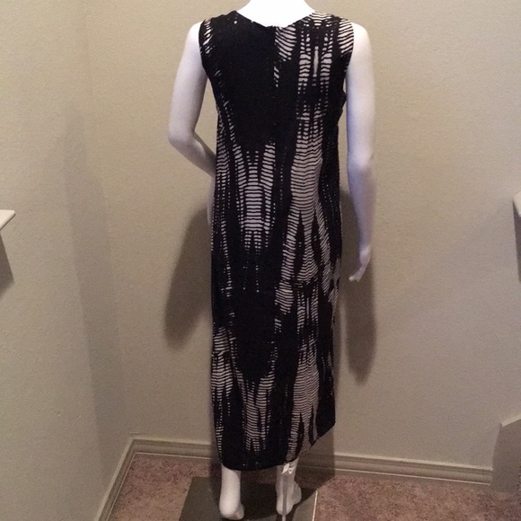 Snake Print/Tie Dye Effect Edgy Tunic Top - Picture 2 of 4